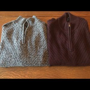 Calvin Klein men’s zip up sweaters